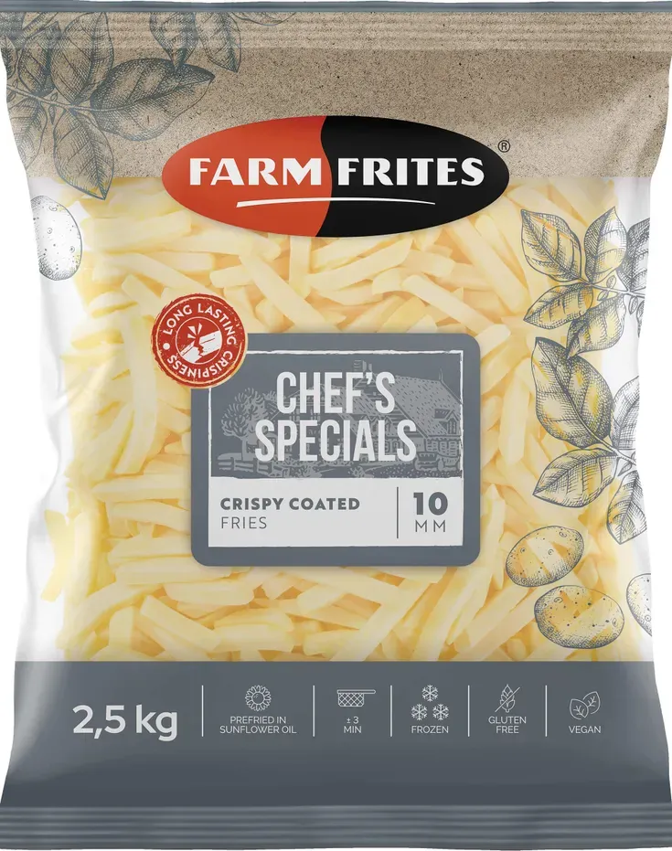 Farm Frites — Crispy Coated Fries 10mm