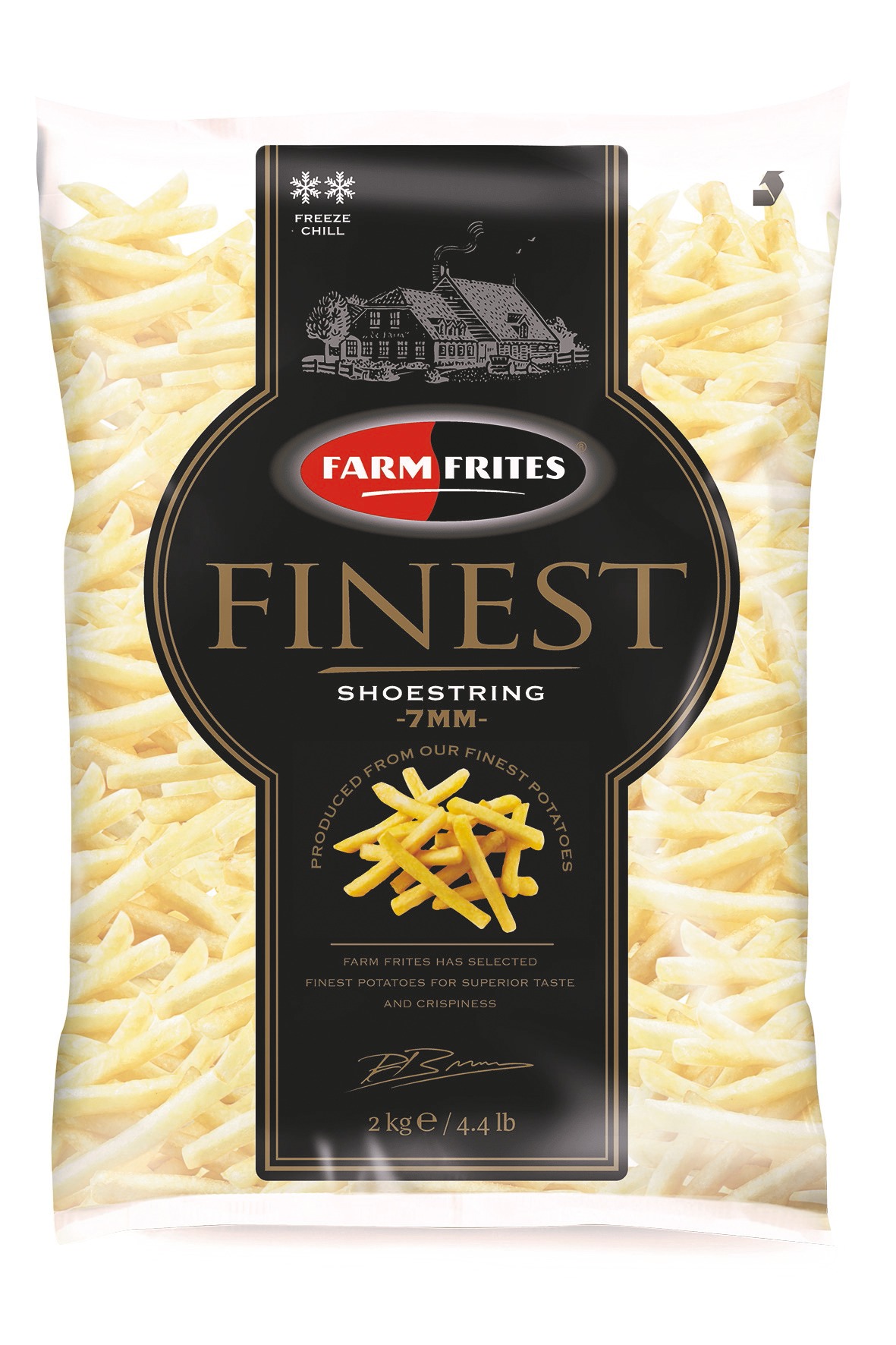Farm Frites — Pommes Frites 7 mm Finest / Картофель фри с панировкой Finest 7мм