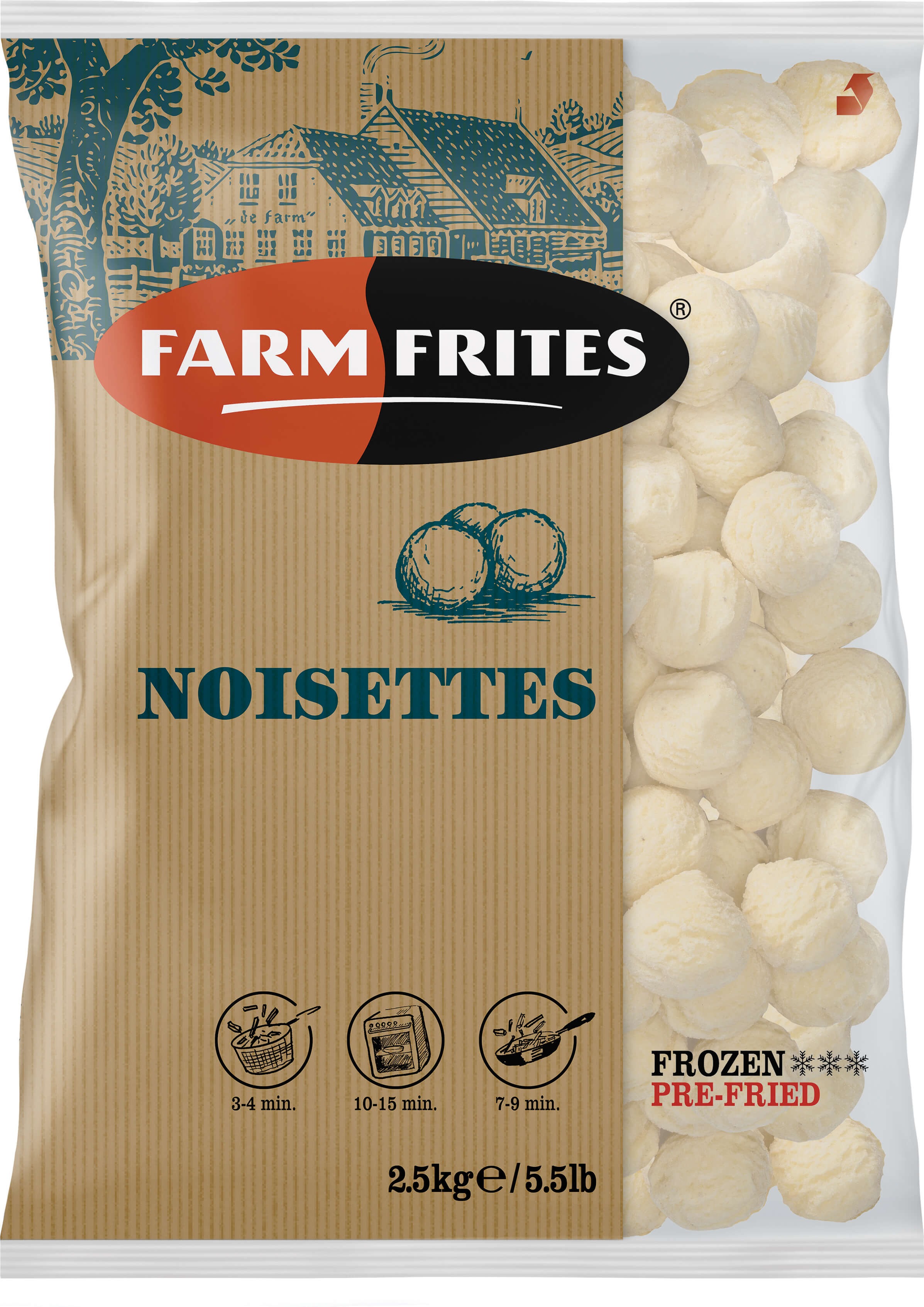 Farm Frites — Noisettes / Картофельные шарики