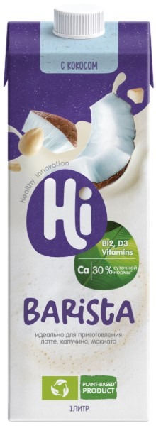 Эфко — Напиток соевый Hi с кокосом 1,8%