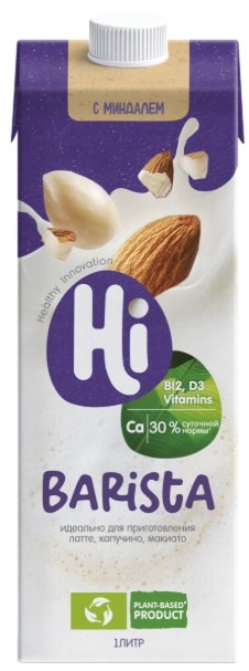 Эфко — Напиток соевый Hi с миндалем 1,8%