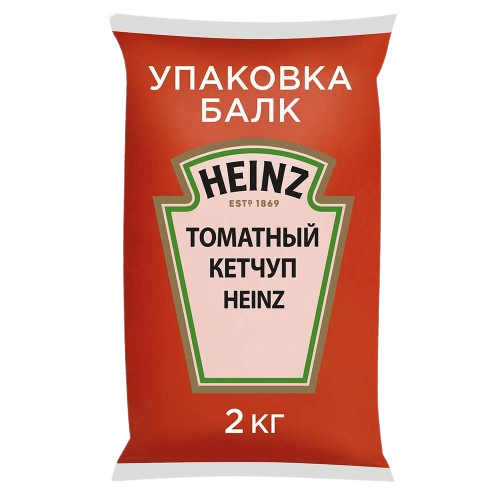 Heinz — Кетчуп томатный (балк) Heinz 6*2кг