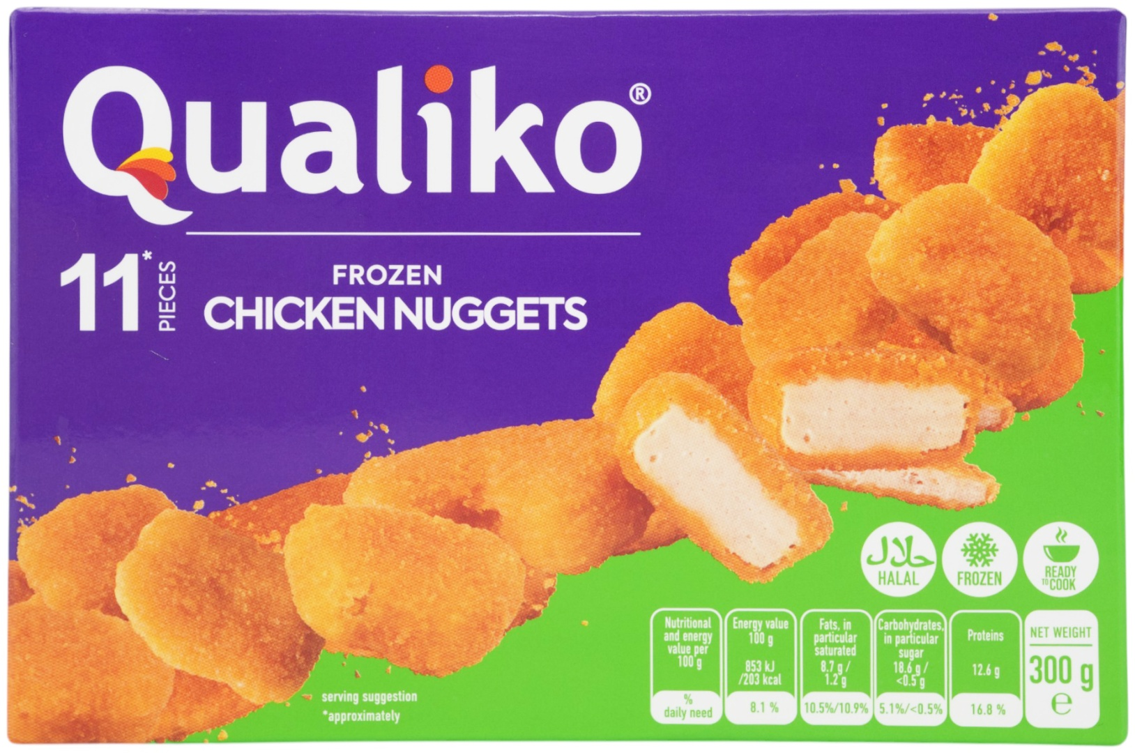 Qualiko — Наггетсы из филе 500г