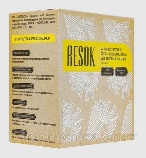 Resok — Масло растительное смесь RESOK 7,5л